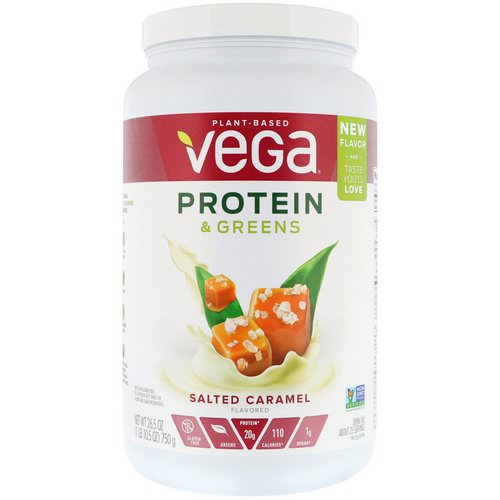 Vega, Protein & Greens, Salted Caramel, 1.65 lbs (750 g) Review