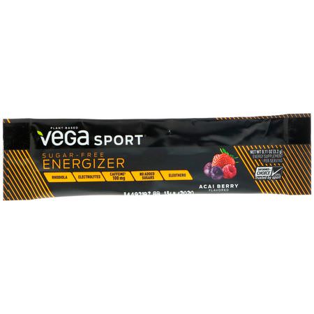 Vega Stimulant - 興奮劑, 鍛煉前補品, 運動營養