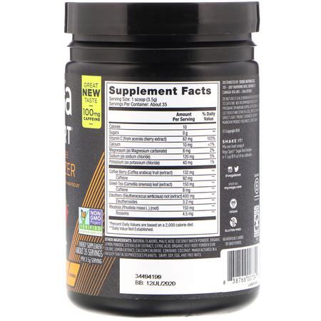 興奮劑, 鍛煉前補充劑: Vega, Sport, Sugar-Free Energizer, Strawberry Lemonade, 4.3 oz (122 g)