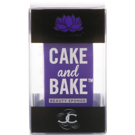 化妝海綿, 化妝刷: Vera Mona, Cake and Bake Beauty Sponge, 1 Sponge