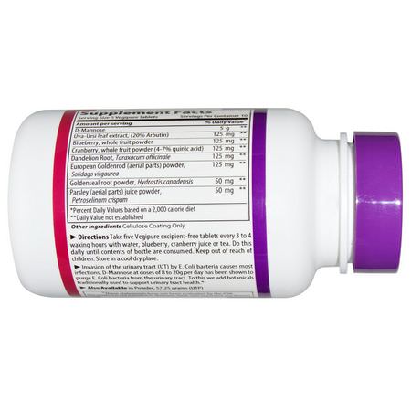 婦女保健品, 補品: Vibrant Health, U.T. Vibrance, Version 1.1, 50 Vegipure Tablets