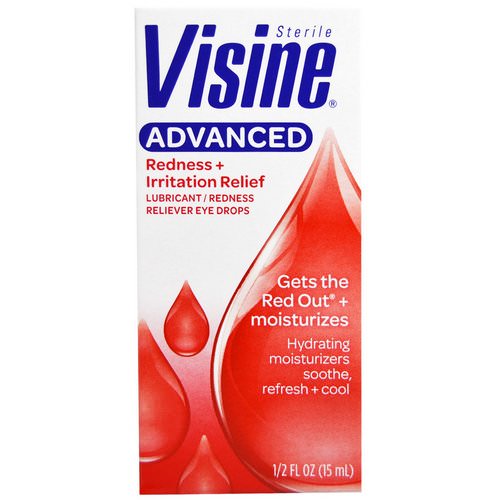 Visine, Advanced, Redness + Irritation Relief, 1/2 fl oz (15 ml) Review
