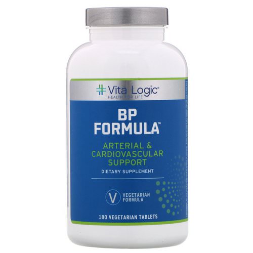 Vita Logic, BP Formula, 180 Vegetarian Tablets Review