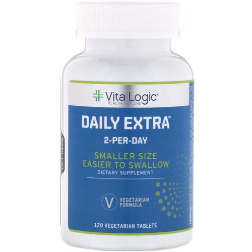 Vita Logic, Daily Extra, 2-Per-Day, 120 Vegetarian Tablets Review