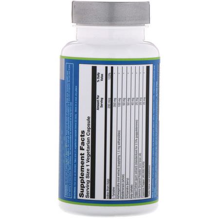 甲狀腺補充劑: Vita Logic, Thyroid Formula, 60 Vegcaps