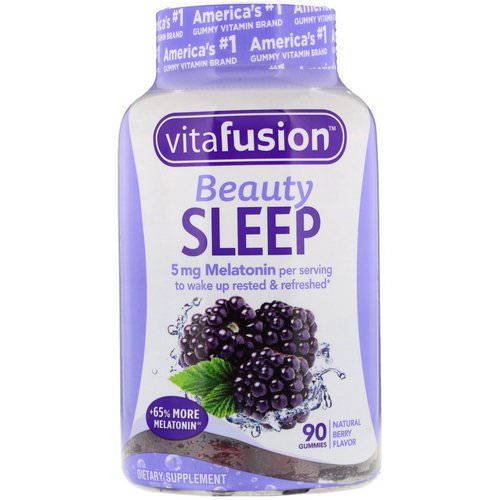 VitaFusion, Beauty Sleep, Natural Berry Flavor, 90 Gummies Review