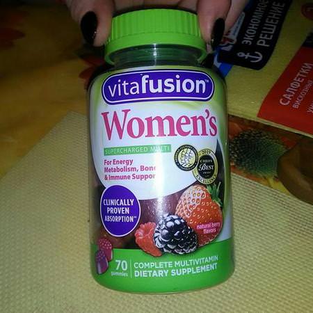 VitaFusion Women's Multivitamins - 婦女的多種維生素, 婦女的健康, 補充
