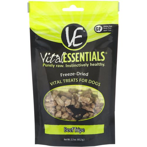 Vital Essentials, Freeze-Dried Treats For Dogs, Beef Tripe, 2.3 oz (65.2 g) Review