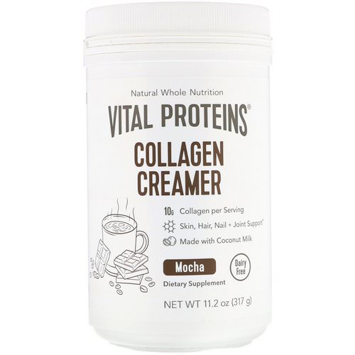 Vital Proteins, Collagen Creamer, Mocha, 11.2 oz (317 g) Review