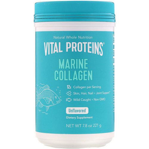 Vital Proteins, Marine Collagen, Wild Caught, Unflavored, 7.8 oz (221 g) Review