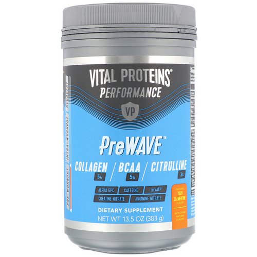 Vital Proteins, Performance, PreWave, Natural Yuzu Clementine, 13.5 oz (383 g) Review