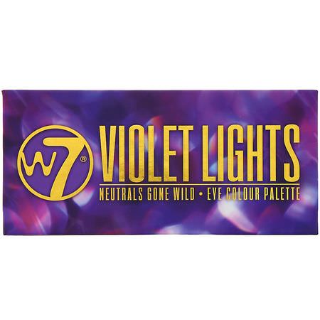 化妝禮品, 眼影: W7, Violet Lights, Neutrals Gone Wild, Eye Colour Palette, 0.39 oz (11.2 g)