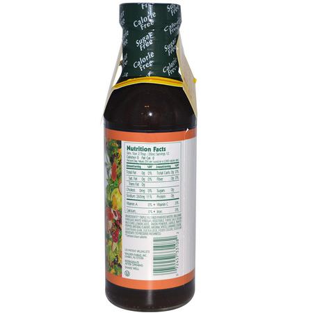 調味料, 醋: Walden Farms, Balsamic Vinaigrette, 12 fl oz (355 ml)