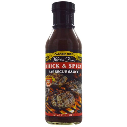 Walden Farms, Thick & Spicy Barbecue Sauce, 12 oz (340 g) Review