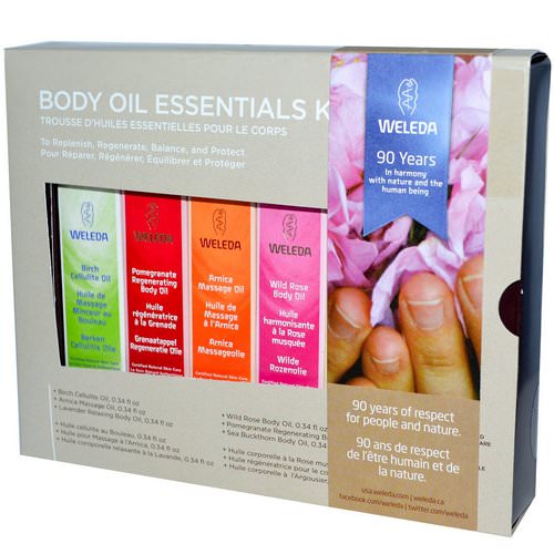 Weleda, Body Oils, Essential Kit, 6 Oils, (0.34 fl oz Each) Review