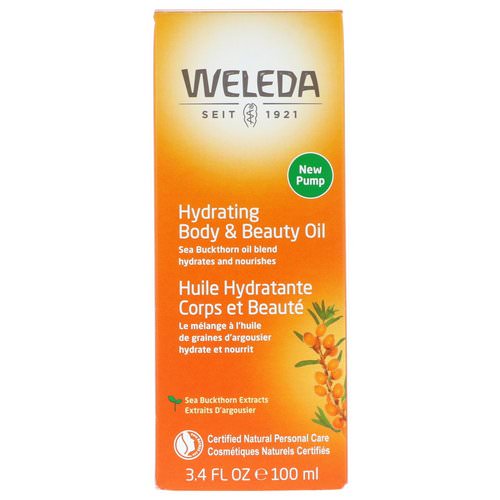 Weleda, Hydrating Body & Beauty Oil, Sea Buckthorn Extracts, 3.4 fl oz (100 ml) Review