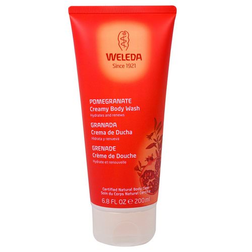 Weleda, Pomegranate Creamy Body Wash, 6.8 fl oz (200 ml) Review