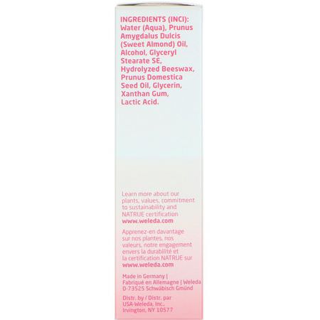 面霜, 保濕霜: Weleda, Sensitive Care Facial Cream, Almond Extracts, Sensitive & Dry Skin, 1.0 fl oz (30 ml)