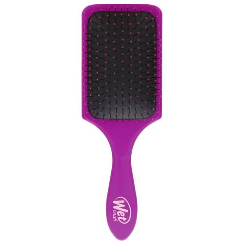 Wet Brush, Paddle Detangler Brush, Detangle, Purple, 1 Brush Review