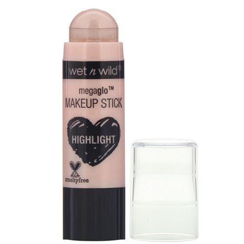 Wet n Wild, MegaGlo Makeup Stick, Highlight, When The Nude Strikes, 0.21 oz (6 g) Review