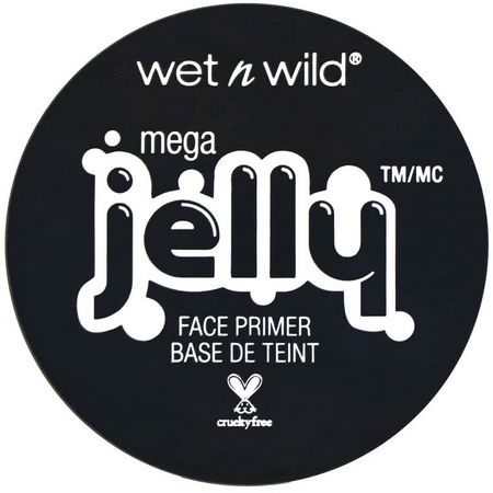 Primer, Face: Wet n Wild, Megajelly Face Primer, Clear Canvas, 1.05 oz (30 g)