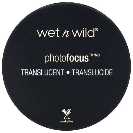 定型噴霧, 粉末: Wet n Wild, PhotoFocus Loose Setting Powder, Translucent, 0.70 oz (20 g)