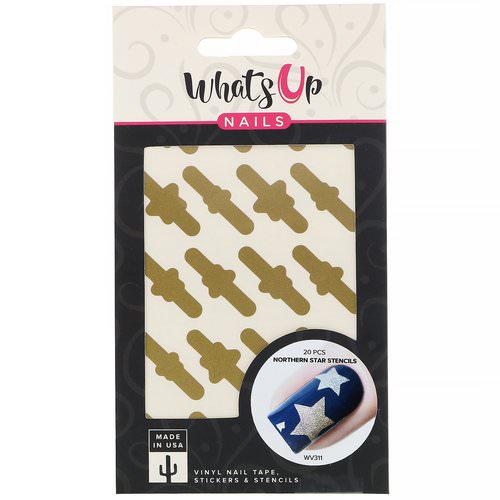 Whats Up Nails, Northern Star Stencils, 20 Pieces Review