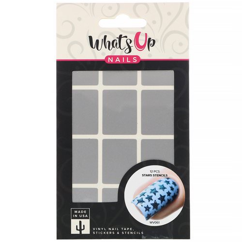 Whats Up Nails, Stars Stencils, 12 Pieces Review