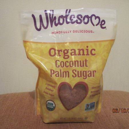 Wholesome, Organic Coconut Palm Sugar, 1 lb. (16 oz) - 454 g