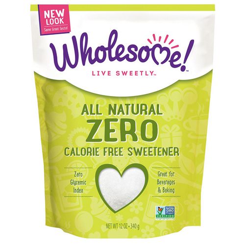 Wholesome, All Natural Zero Calorie Free Sweetener, 12 oz (340 g) Review