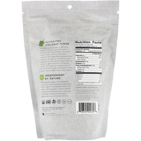 椰子粉, 混合物: Wildly Organic, Gluten-Free Coconut Flour, 16 oz (454 g)