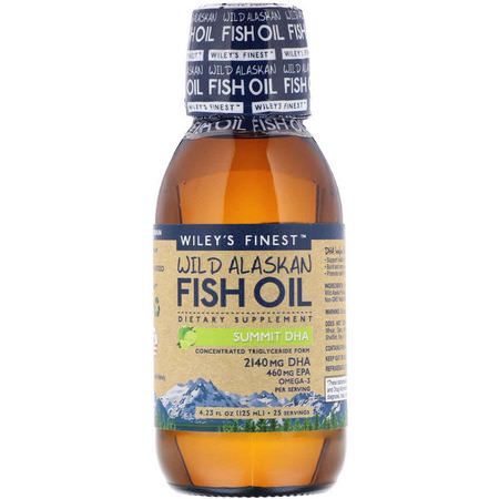 Wiley's Finest DHA - DHA, Omegas EPA DHA, 魚油, 補品