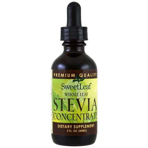 Wisdom Natural, SweetLeaf, Whole Leaf Stevia Concentrate, 2 fl oz (60 ml) Review