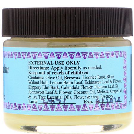 檸檬香膏梅利莎, 順勢療法: WiseWays Herbals, Lemon Balm Salve, 2 oz (56 g)