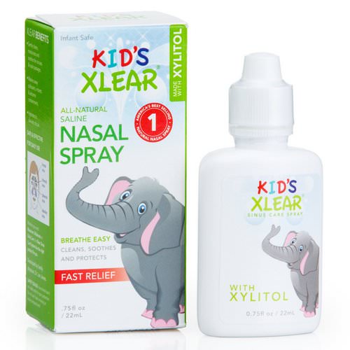 Xlear, Kid's Xlear, Saline Nasal Spray, .75 fl oz (22 ml) Review