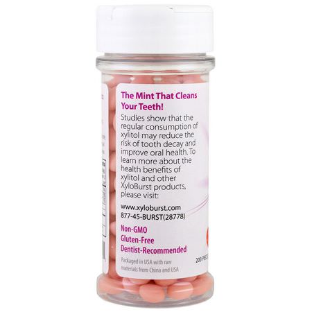 Xyloburst Mints - 錠劑, 薄荷糖, 牙齦, 口腔護理