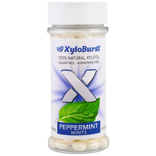 Xyloburst, Peppermint Mints, 200 Pieces, 4.23 oz (120 g) Review