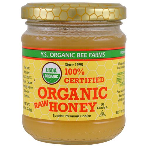 Y.S. Eco Bee Farms, 100% Certified Organic Raw Honey, 8.0 oz (226 g) Review