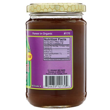 甜品蜂蜜: Y.S. Eco Bee Farms, Antioxidant Power Honey, 13.5 oz (383 g)