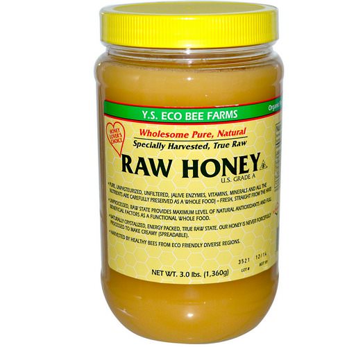 Y.S. Eco Bee Farms, Raw Honey, 3.0 lbs (1,360 g) Review