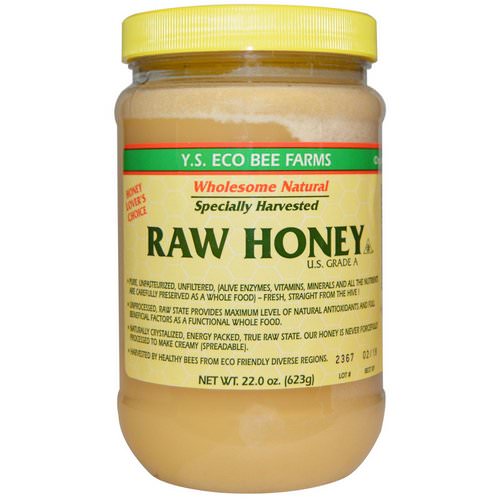 Y.S. Eco Bee Farms, Raw Honey, U.S. Grade A, 22.0 oz (623 g) Review