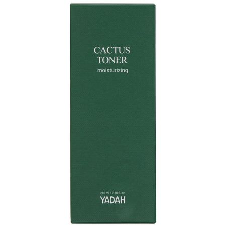 碳粉, 護膚: Yadah, Cactus Toner, 7.10 fl oz (210 ml)