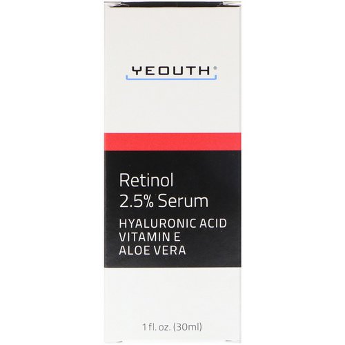 Yeouth, Retinol, 2.5% Serum, 1 fl oz (30 ml) Review