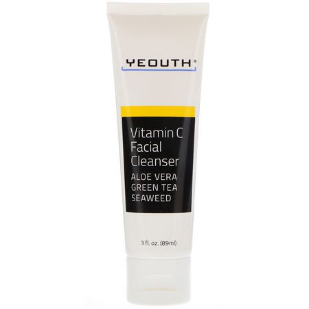 Yeouth Face Wash Cleansers Vitamin C Beauty - 維生素C, 清潔劑, 洗面奶, 磨砂膏