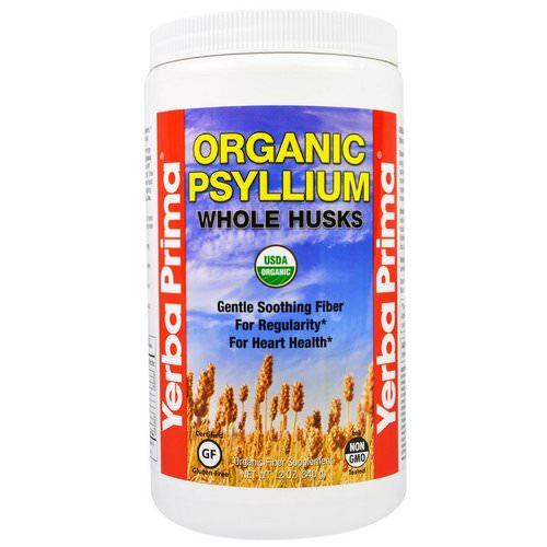 Yerba Prima, Organic Psyllium Whole Husks, 12 oz (340 g) Review