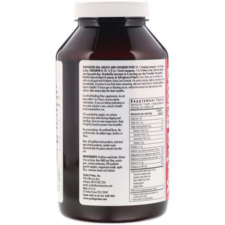 冒號清潔劑, 補充劑: Yerba Prima, Prebiotic Colon Care Formula, 12 oz (340 g)