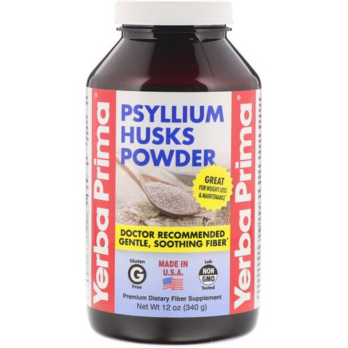 Yerba Prima, Psyllium Husks Powder, 12 oz (340 g) Review