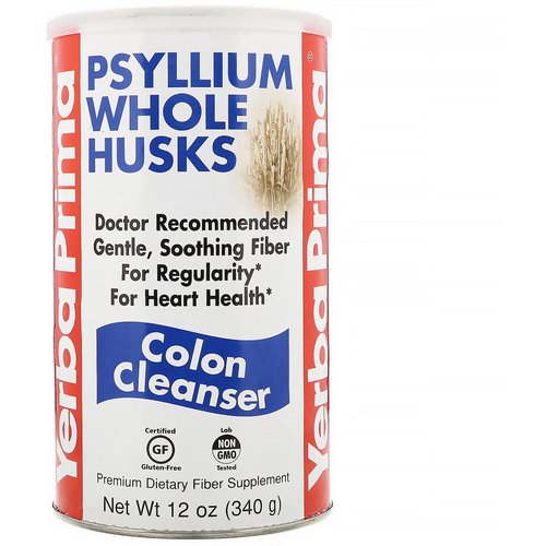 Yerba Prima, Psyllium Whole Husks, Colon Cleanser, 12 oz (340 g) Review