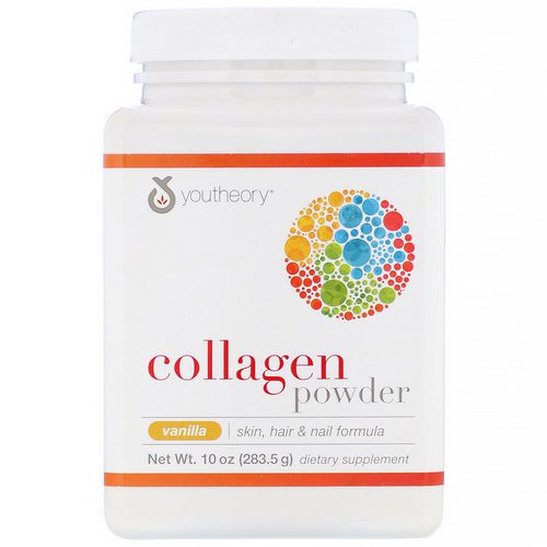 Youtheory, Collagen Powder, Vanilla, 10 oz (283.5 g) Review