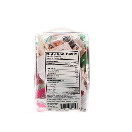 糖果, 巧克力: YumEarth, Organic Lollipops, 6 oz (170 g)